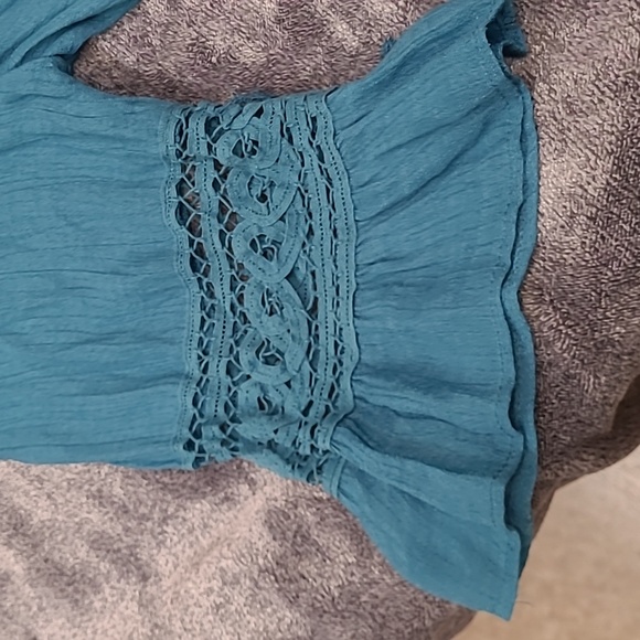 WAS $ 59 MONORENO lacy Tunic Size Large - Picture 8 of 15